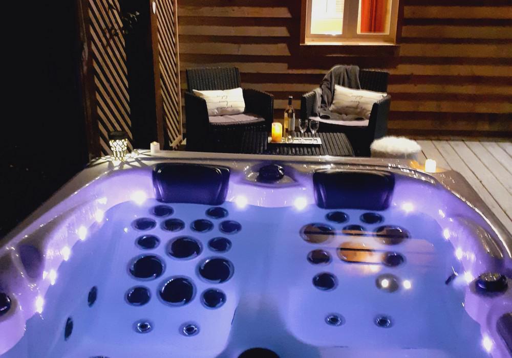 chalet barruerot cedre spa jacuzzi privatif